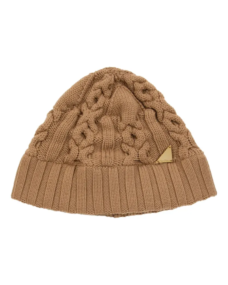 Max Mara Hut aus Wollfilz - Nude Nude