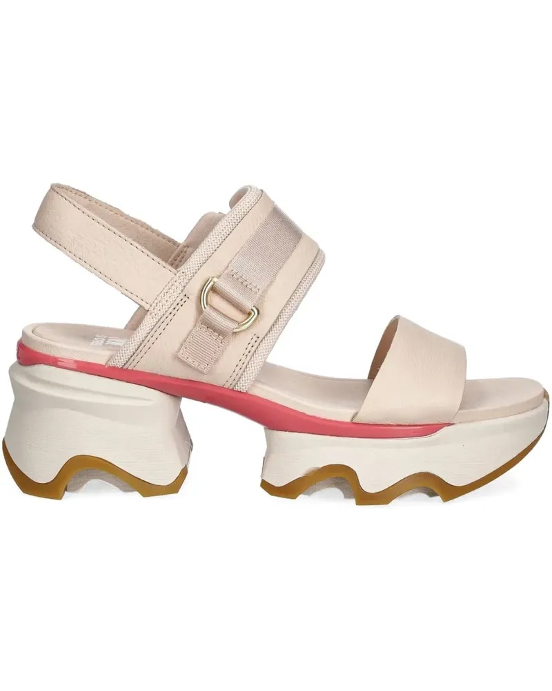 Sorel Plateau-Sandalen mit dicker Sohle - Nude Nude