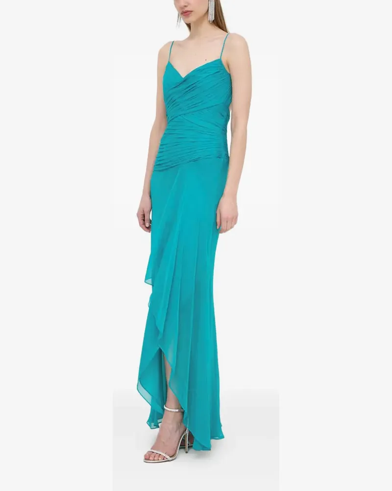 Luisa Spagnoli Kleid aus Seide - Blau Blau