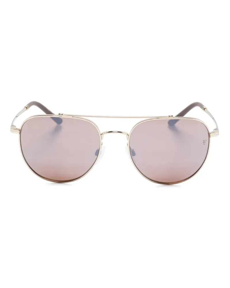 Oliver Peoples R-10 Sonnenbrille - Gold Gold