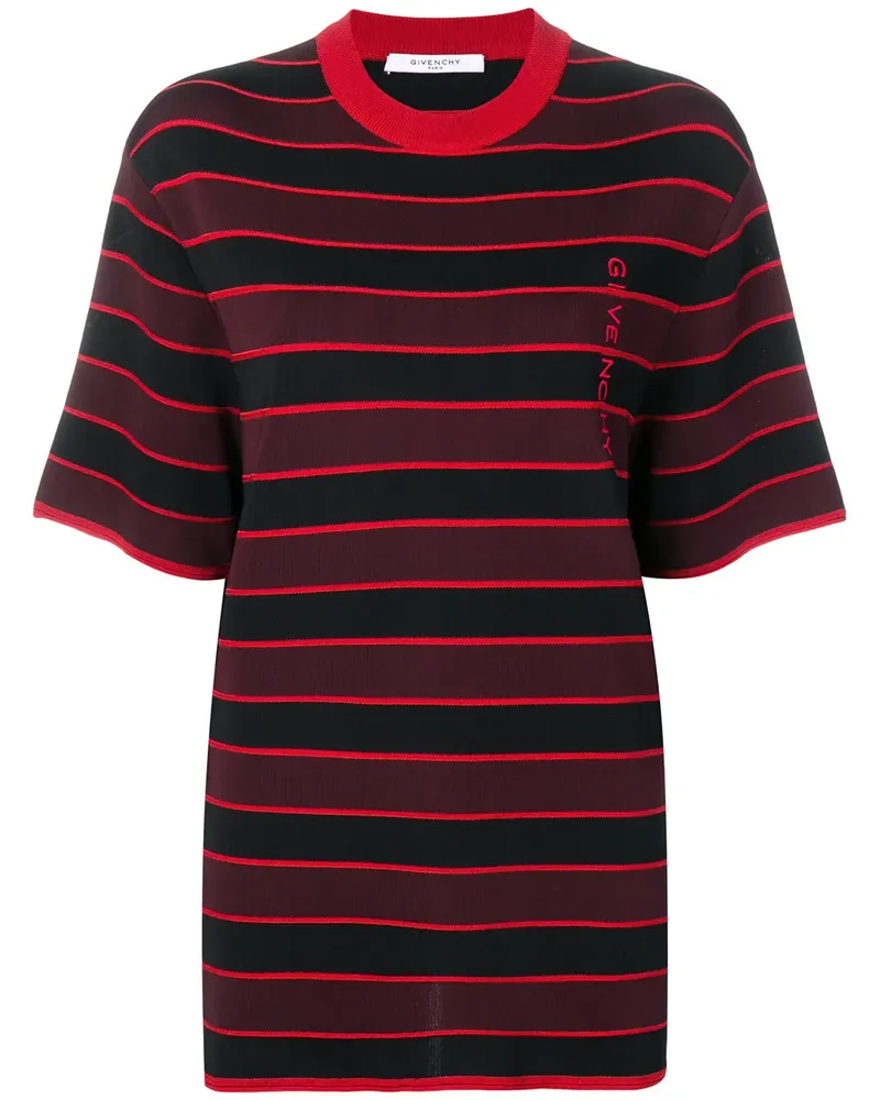 Givenchy Gestricktes Oversized-Oberteil - Schwarz Schwarz