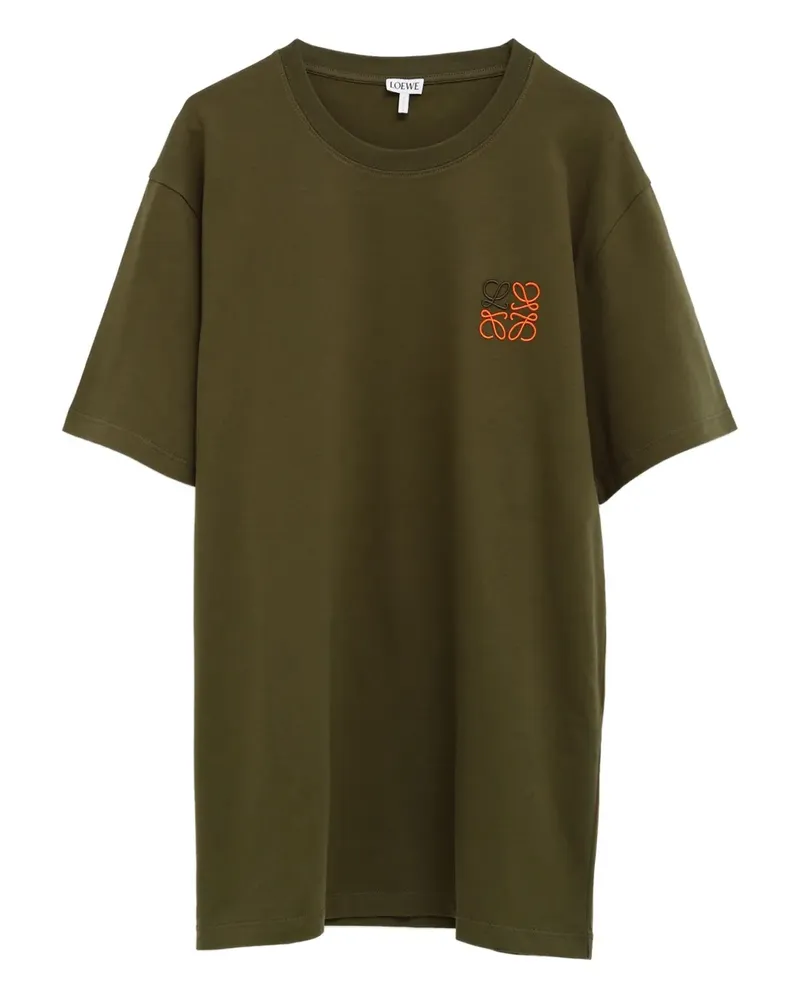 Loewe Sweatshirt mit aufgesticktem Anagram - Braun Braun