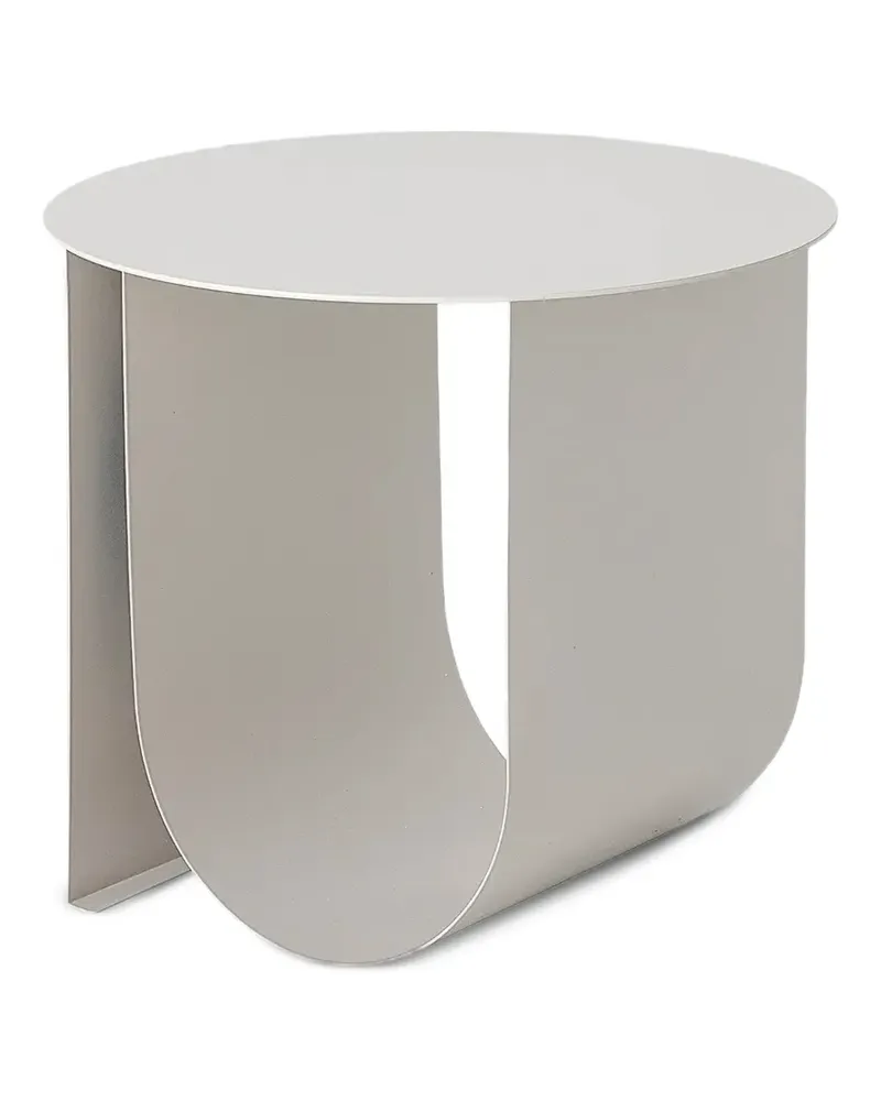 Bloomingville Runder Cher Beistelltisch - Weiß Weiß