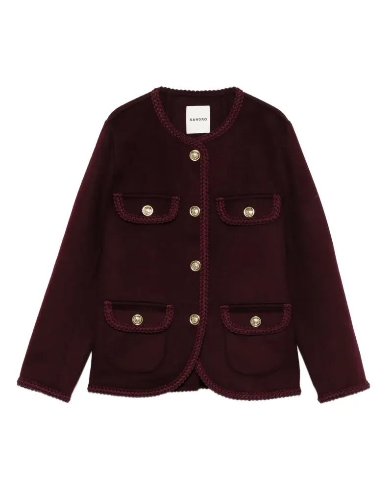 Sandro Schmale Jacke - Rot Rot