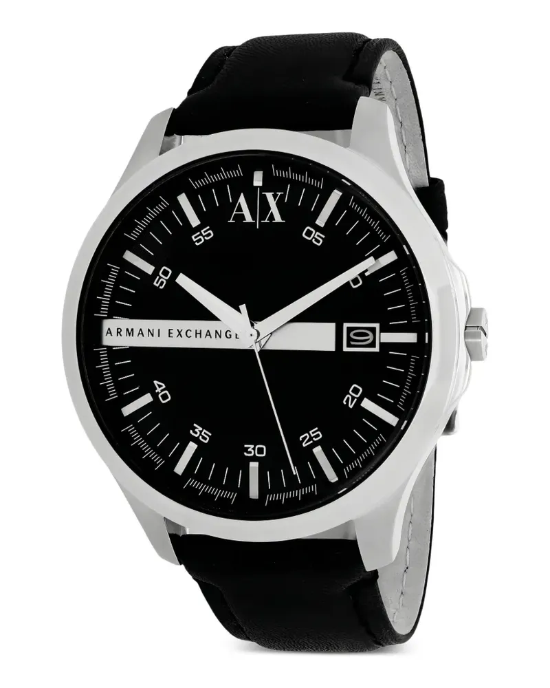 Armani Exchange classic 46mm watch - Schwarz Schwarz