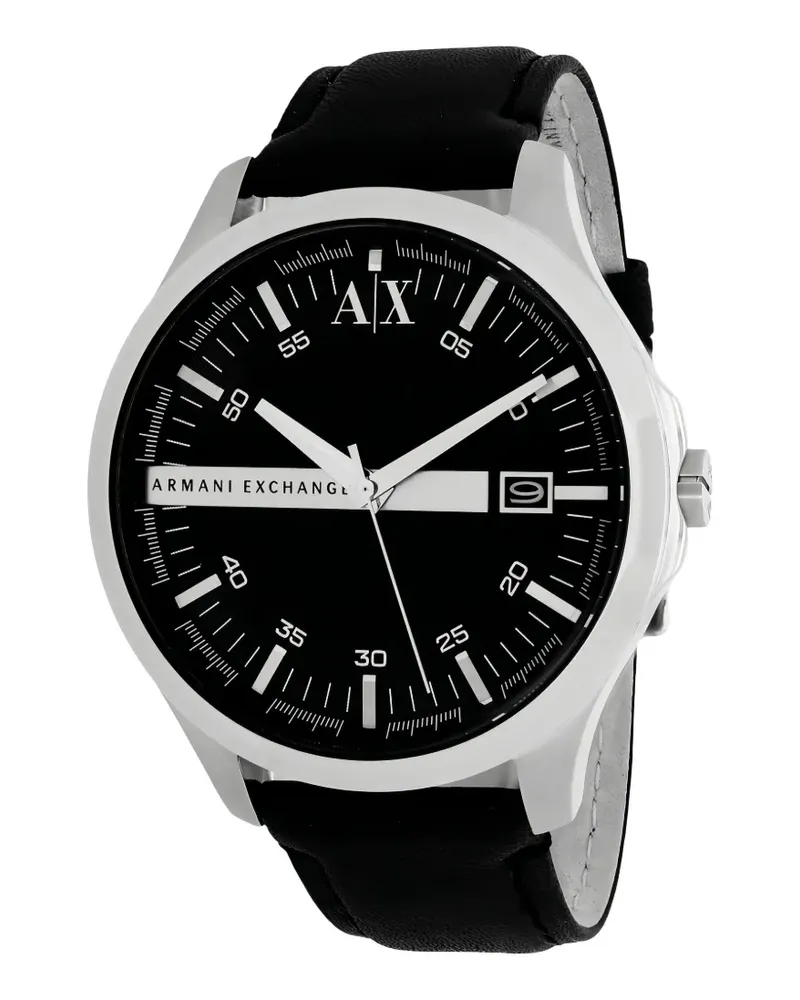 Armani Exchange classic 46mm watch - Schwarz Schwarz