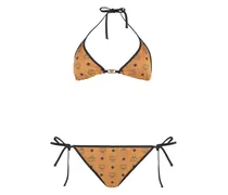 Visetos Bikini mit Print - Braun