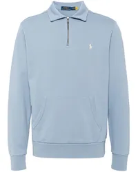 Ralph Lauren Sweatshirt mit Polo Pony Blau