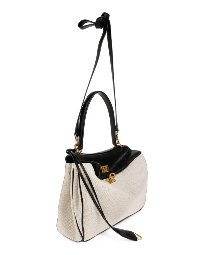 Balenciaga Rodeo handbag small in beige/black - Nude Nude