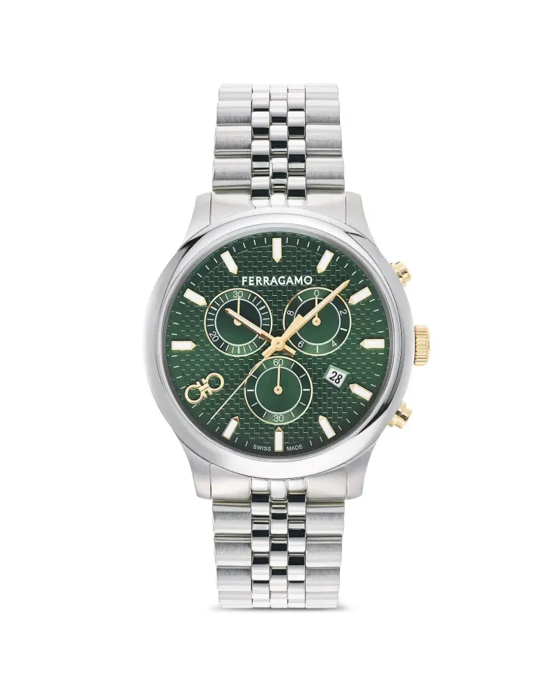 Ferragamo Duo Chrono 43mm - Grün Grün