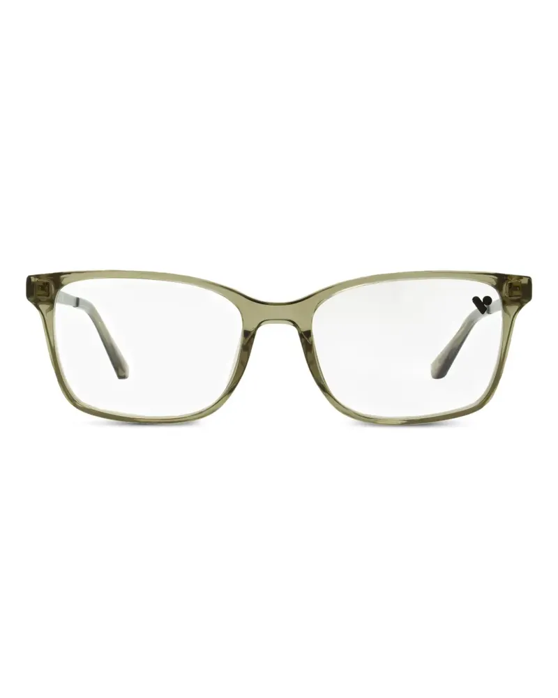 SHINOLA 37003 Brille mit eckigem Gestell - Grün Grün