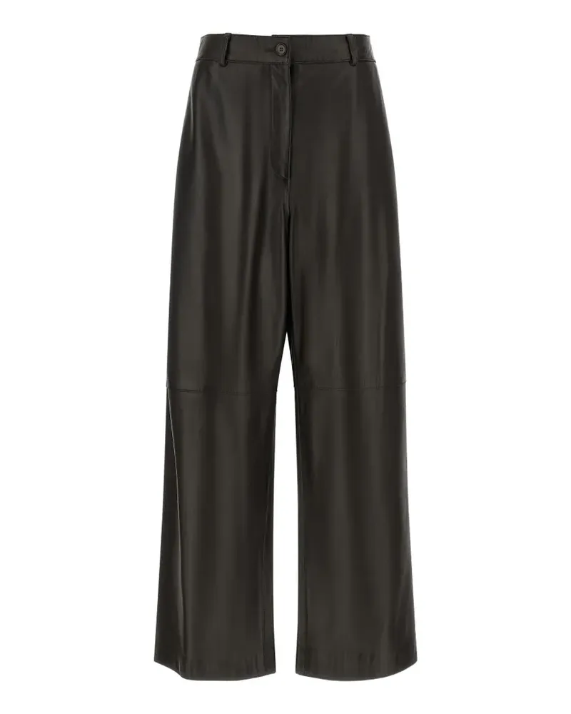 P.A.R.O.S.H. P.A.R.O H. Maciock26 Lederhose - Schwarz Schwarz