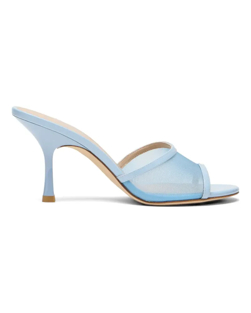 Stuart Weitzman 8.5cm Bareitall mules - Blau Blau