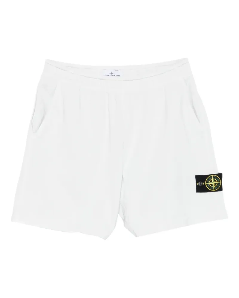 Stone Island Compass-patch shorts - Blau Blau
