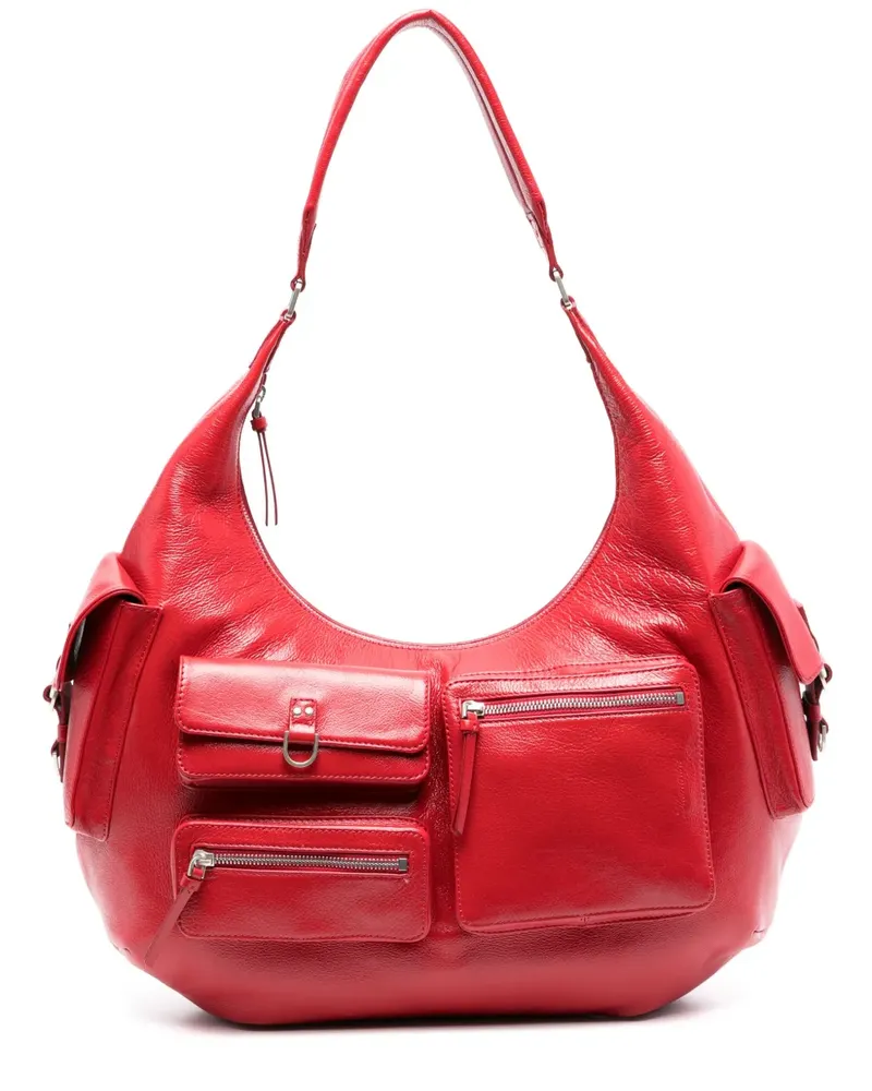 Blumarine Große Schultertasche - Rot Rot