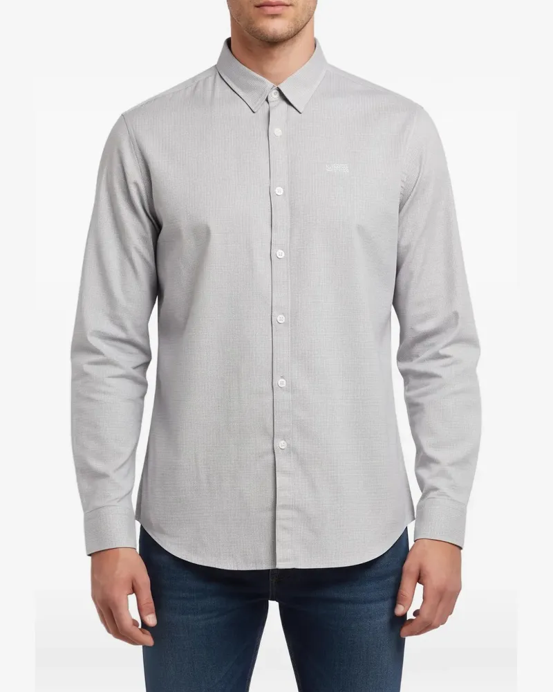 HUGO BOSS dotted C-Buster shirt - Grau Grau