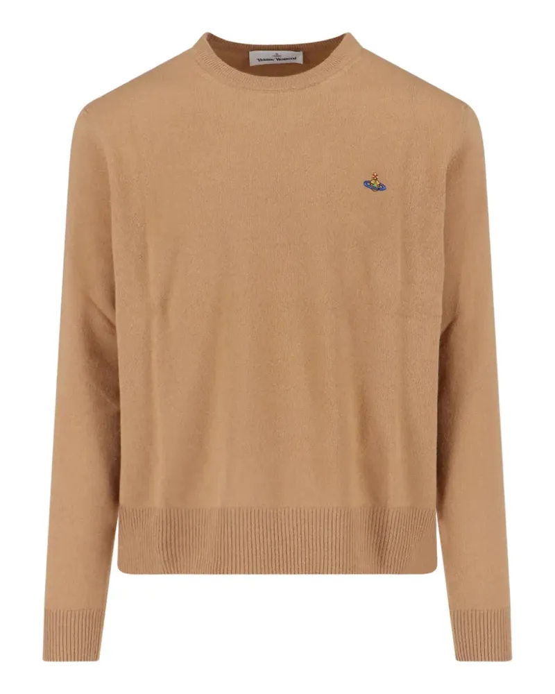 Vivienne Westwood Alex Pullover mit Logo - Braun Braun