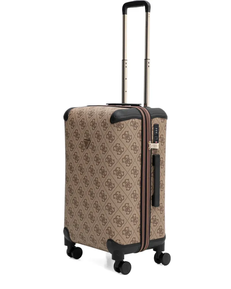 Guess Reisetasche mit Logo-Print - Nude Nude