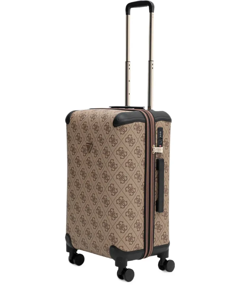 Guess Reisetasche mit Logo-Print - Nude Nude