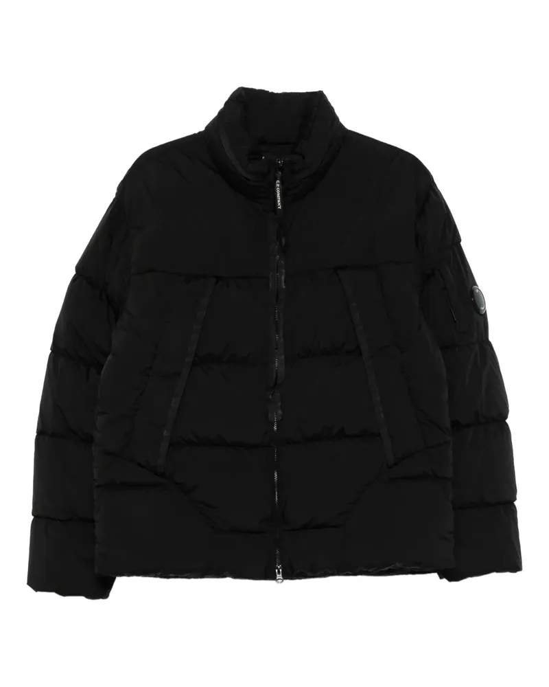 C.P. Company Jacke mit gesteppten Einsätzen - Schwarz Schwarz