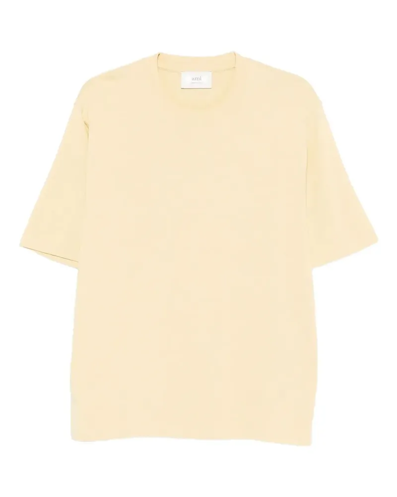 AMI Paris Ami de Coeur short-sleeve T-shirt - Gelb Gelb