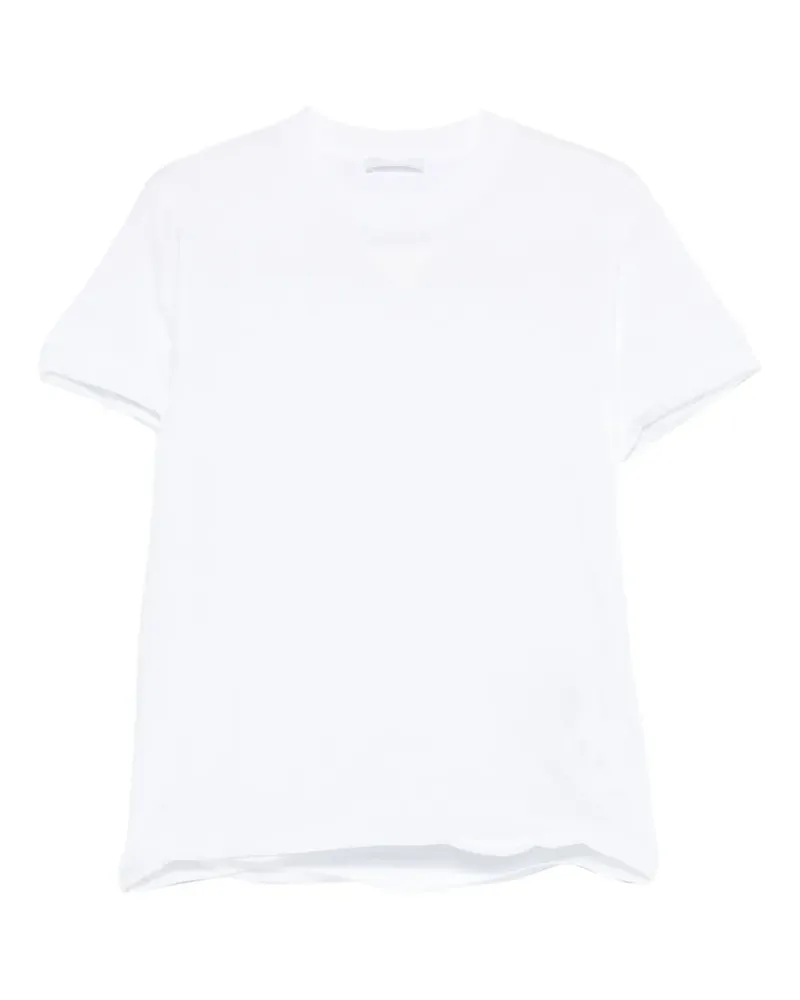 Prada wired T-shirt - Weiß Weiß