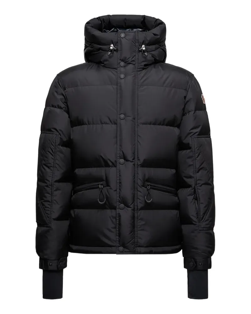 Moncler Gesteppte Kapuzenjacke - Schwarz Schwarz