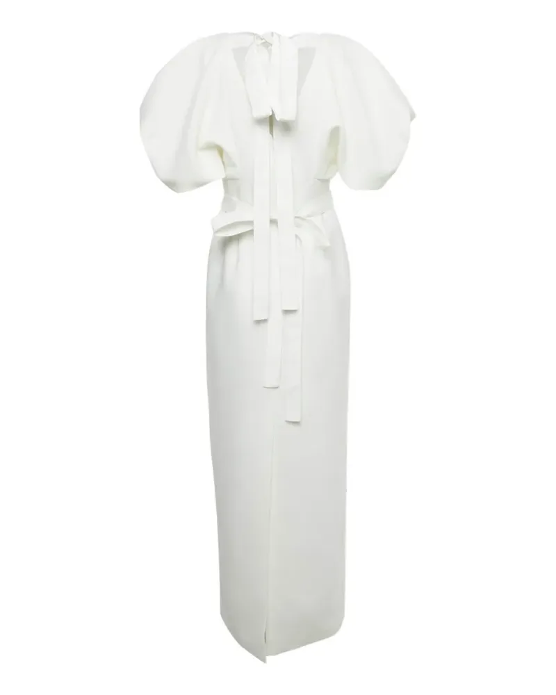 Roksanda Ilincic white midi dress - Weiß Weiß