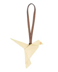 Stella McCartney Origami Bird Schlüsselanhänger Gelb