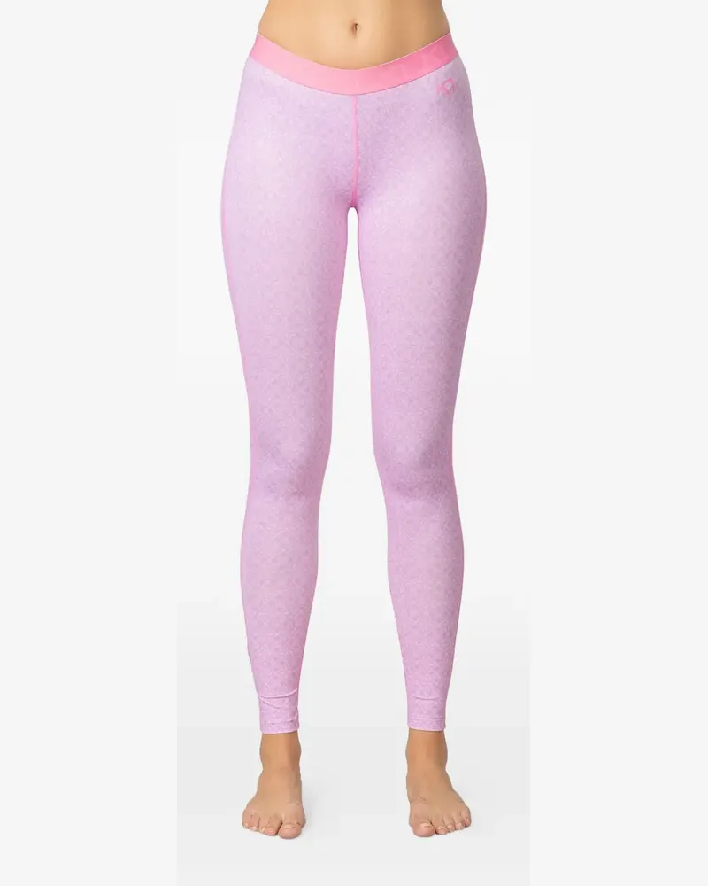 Kari Traa Fryd geometric-print base-layer leggings - Violett Violett