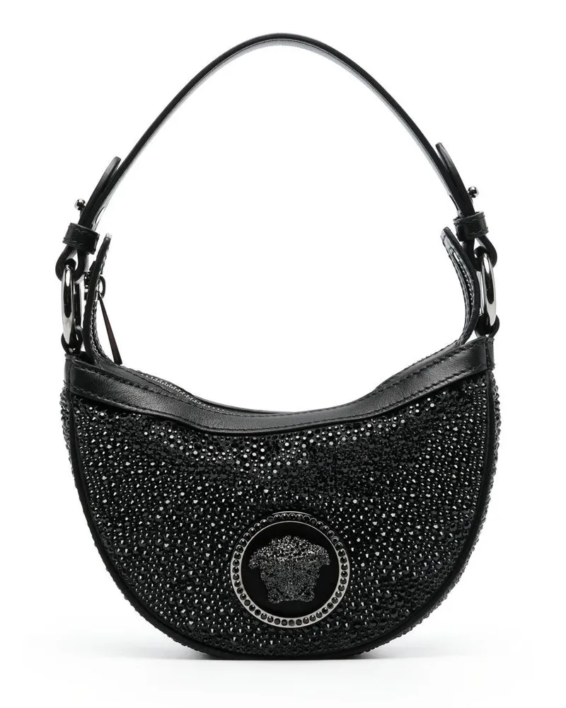 Versace x Dua Lipa Repeat mini shoulder bag - Schwarz Schwarz