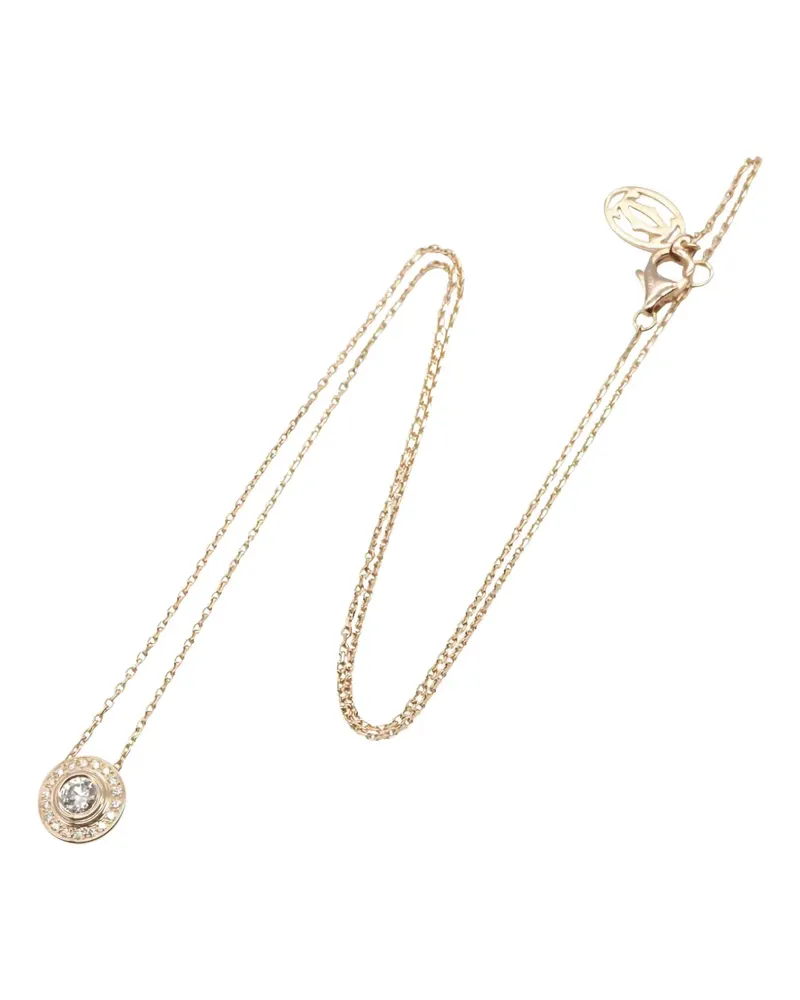 Cartier 2010s 18K rose gold D'Amour diamond and crystal necklace - Rosa Rosa