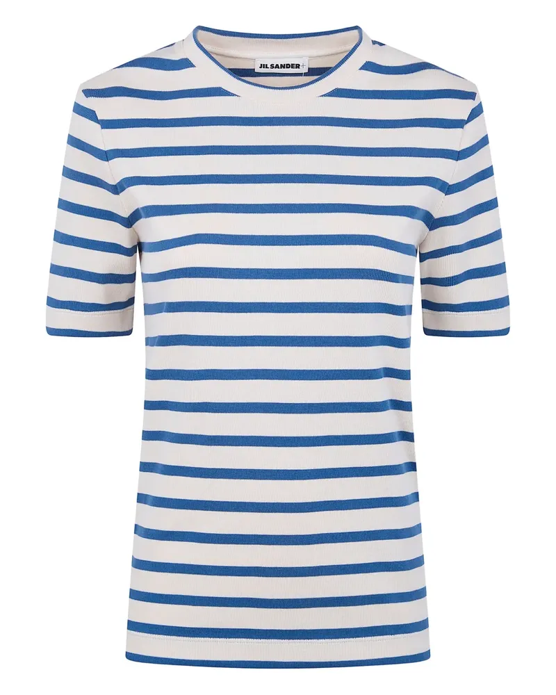 Jil Sander striped T-shirt - Nude Nude
