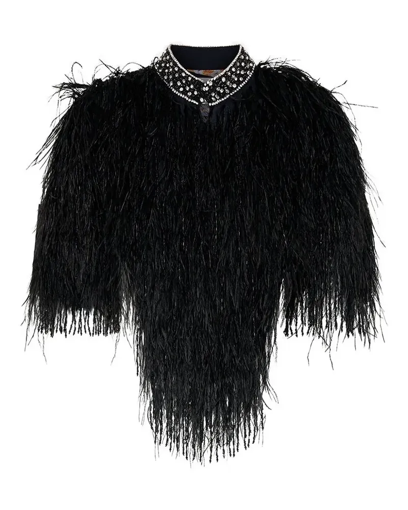 Camilla Lady of the Moon gilet - Schwarz Schwarz