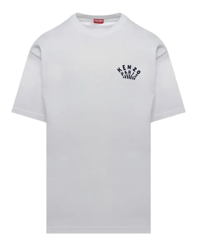 Kenzo T-Shirt mit Libellen-Print - Weiß Weiß