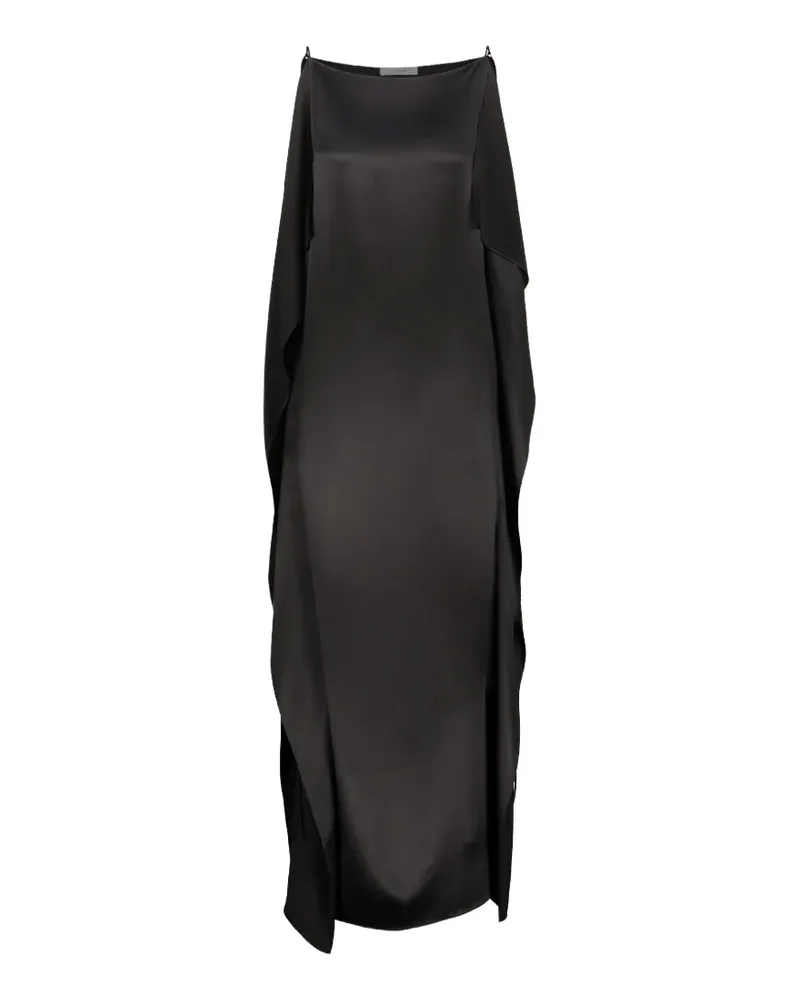 The Row Maxikleid mit Rüschen - Schwarz Schwarz