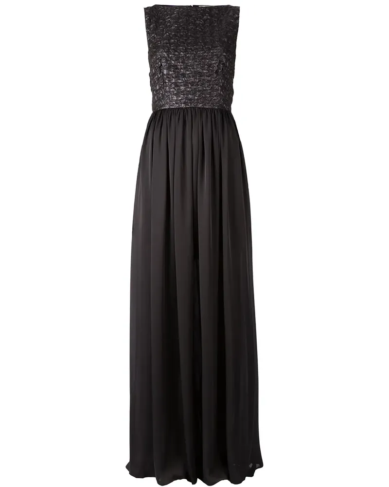 Maison Rabih Kayrouz puckering sleeveless gown - Schwarz Schwarz