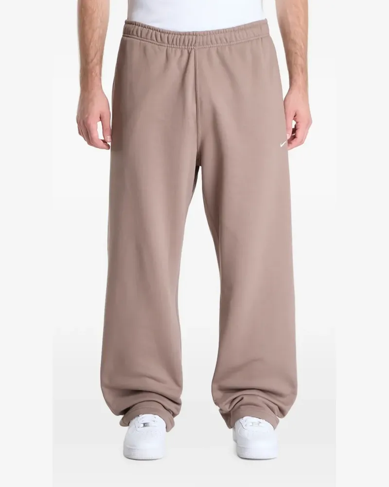 Nike Solo Swoosh track pants - Nude Nude