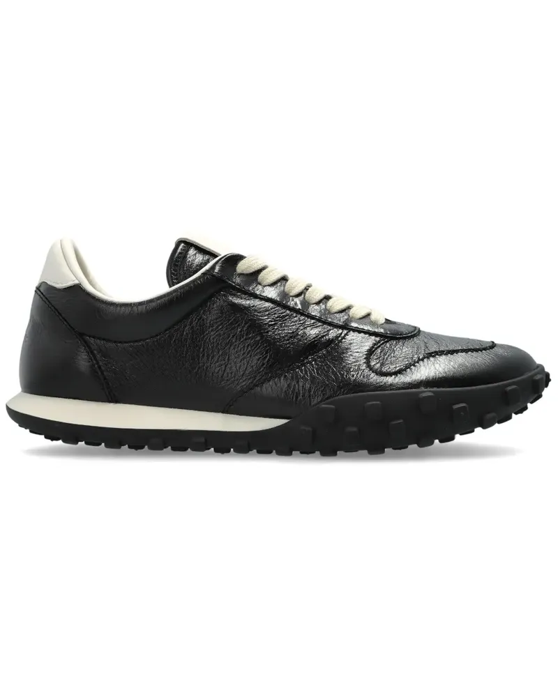 Jil Sander Klassische Sneakers - Schwarz Schwarz