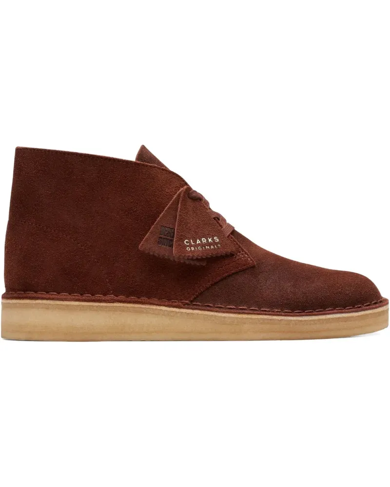 Clarks Desert Coal "British Tan" Desert-Boots - Rot Rot