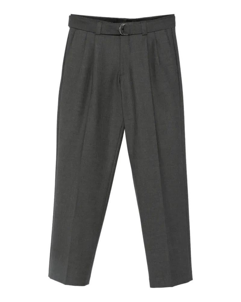 ERALDO Plissierte Hose mit Gürtel - Grau Grau