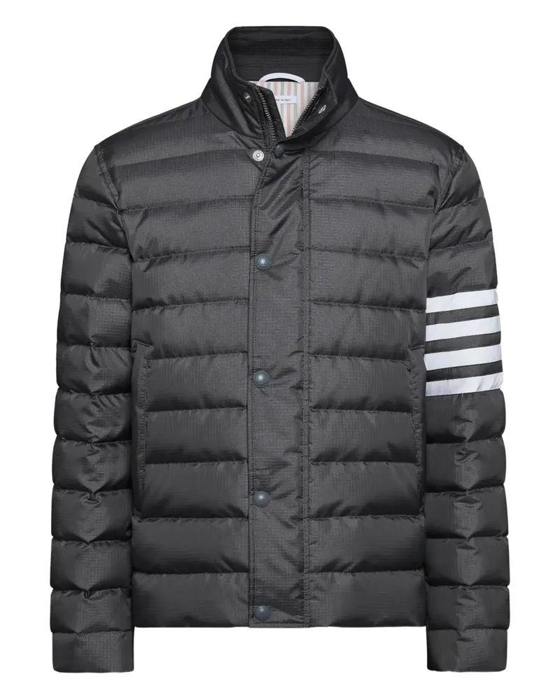 Thom Browne Jacke mit Streifen - Grau Grau