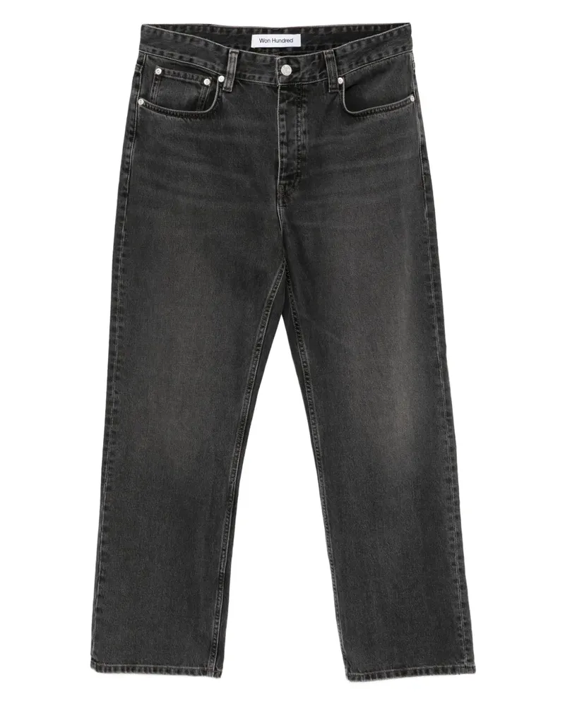 Won Hundred Steve Jeans - Schwarz Schwarz