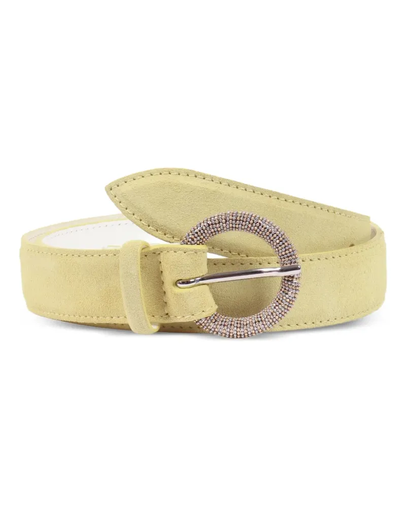 Orciani leather belt - Gelb Gelb