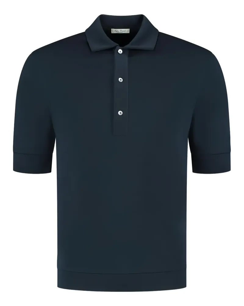 Stefan Brandt Poloshirt aus Pima-Baumwolle - Blau Blau