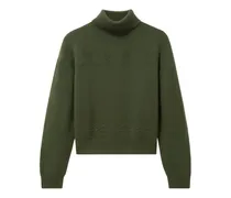 Rollkragenpullover aus Kaschmir - Grün
