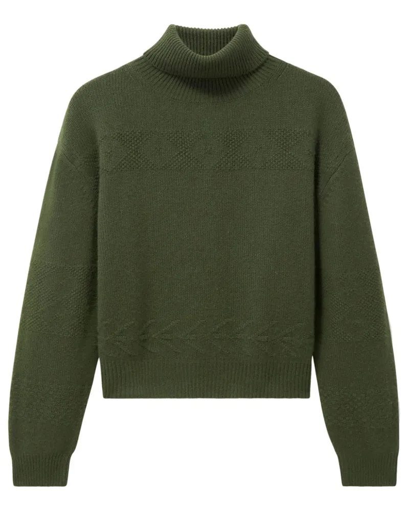 Pringle of Scotland Rollkragenpullover aus Kaschmir - Grün Grün