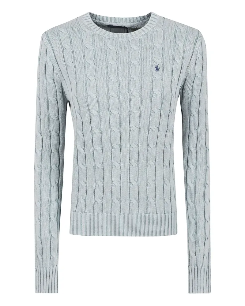 Ralph Lauren Pullover mit Polo Pony - Blau Blau