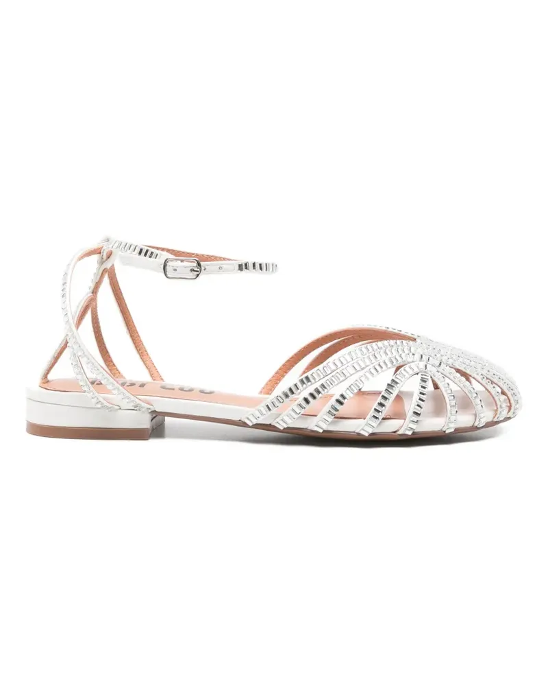 Bibi Lou crystal-embellishment sandals - Silber Silber