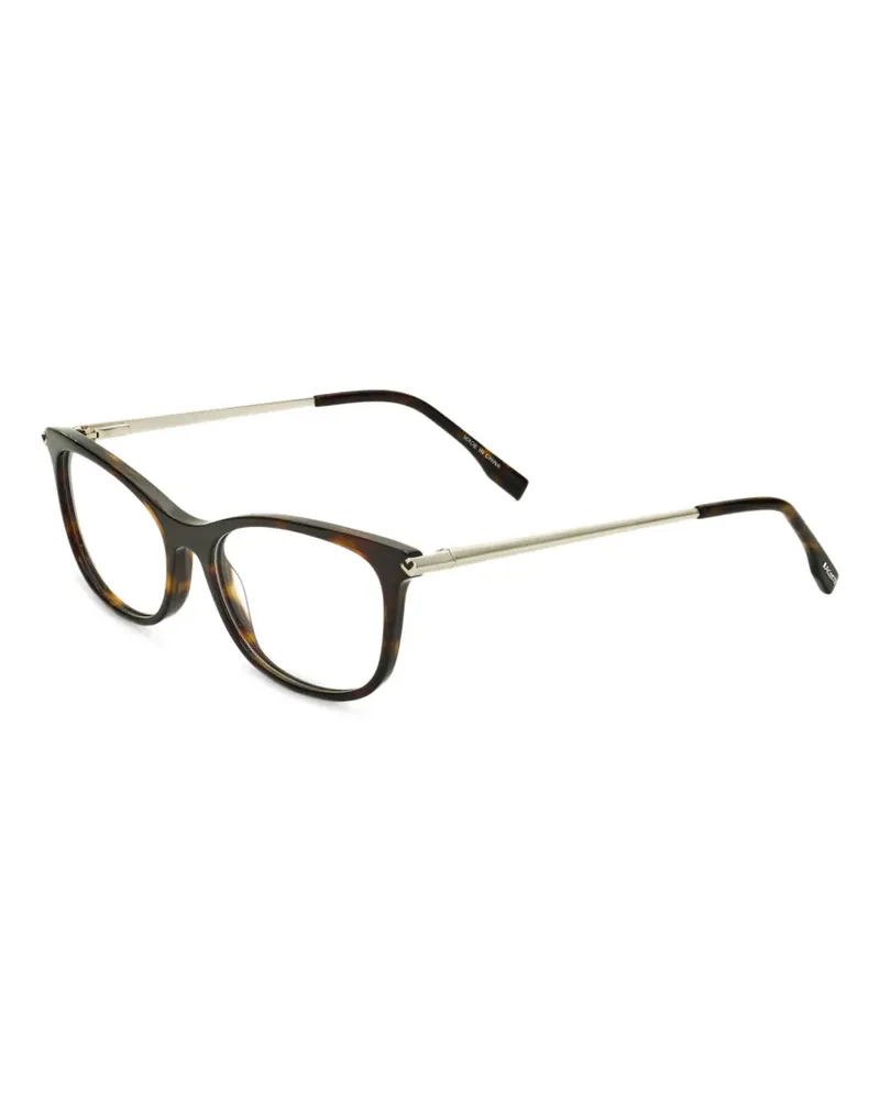Lacoste Cat-Eye-Brille in Schildpattoptik - Braun Braun